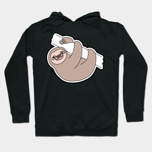 Sloth in cute Korean style Hoodie